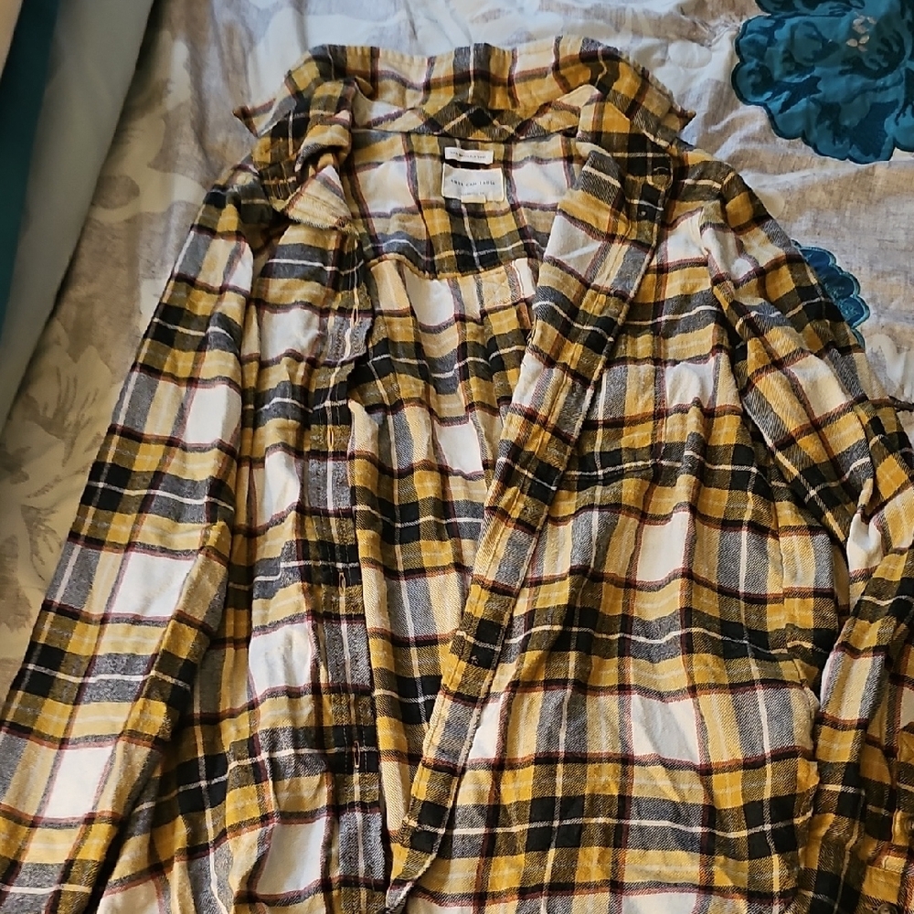 Plaid Flannel Shirt